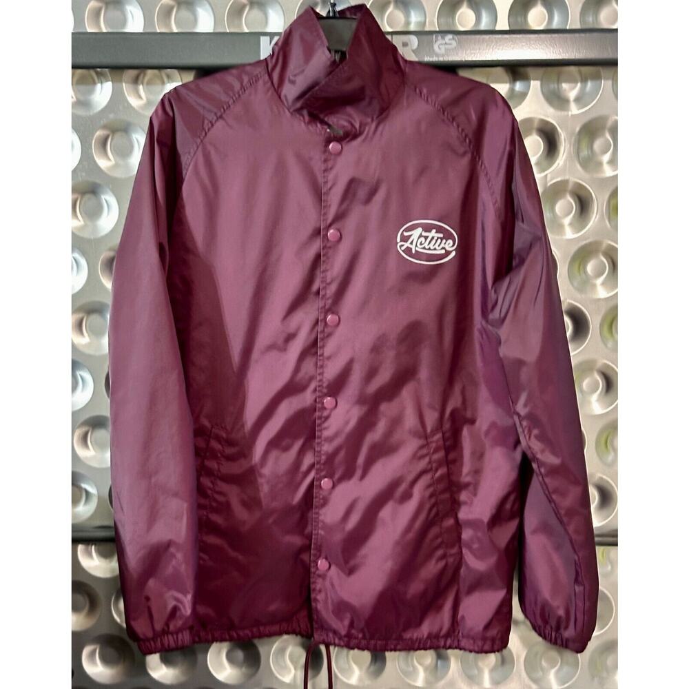 Active Skate Shop Red Wind Breaker Jacket | Great Condition